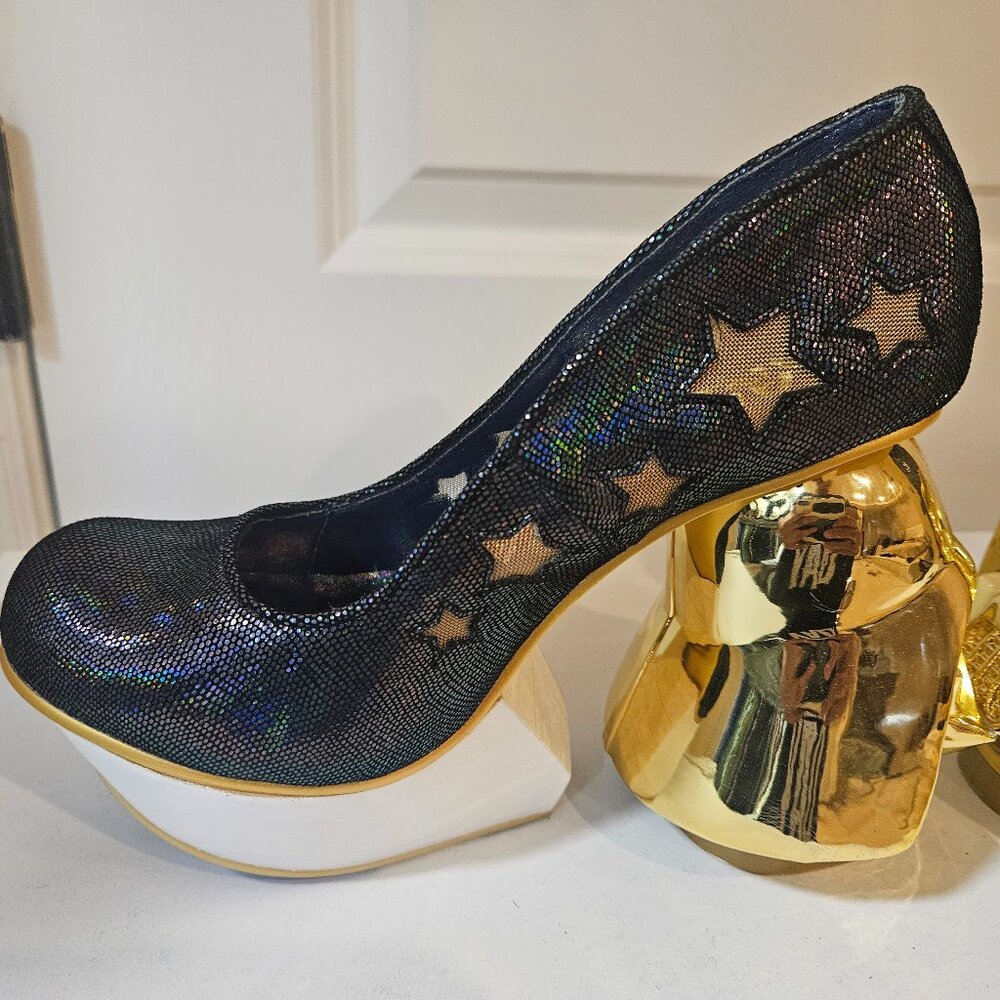 STAR WARS  Darth Vadar Irregular Choice Platform Heels - Picture 9 of 9